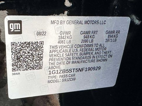 Used 2022 Chevrolet Malibu LS image 34