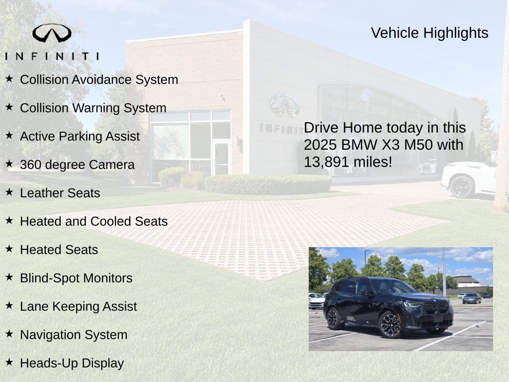 Used 2025 BMW X3 M50 AWD/4WD image 9