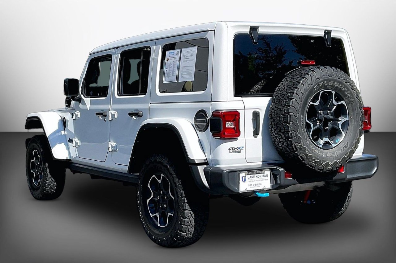 Certified 2023 Jeep Wrangler Unlimited Rubicon 4xe w/ Cold Weather Group AWD/4WD image 6
