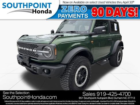 Used 2023 Ford Bronco Badlands w/ Sasquatch Package image 3