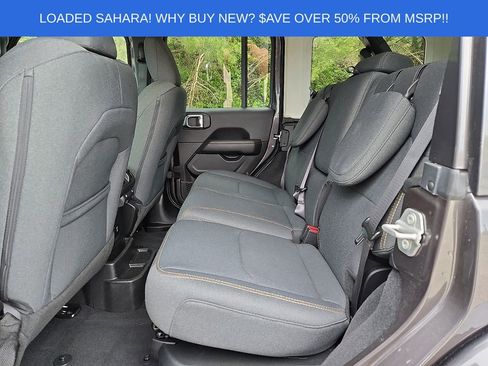 Used 2025 Jeep Wrangler Unlimited Sahara w/ Safety Group AWD/4WD image 10