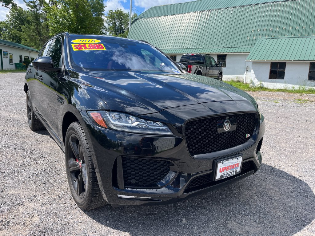 Used 2018 Jaguar F-PACE S AWD/4WD image 1