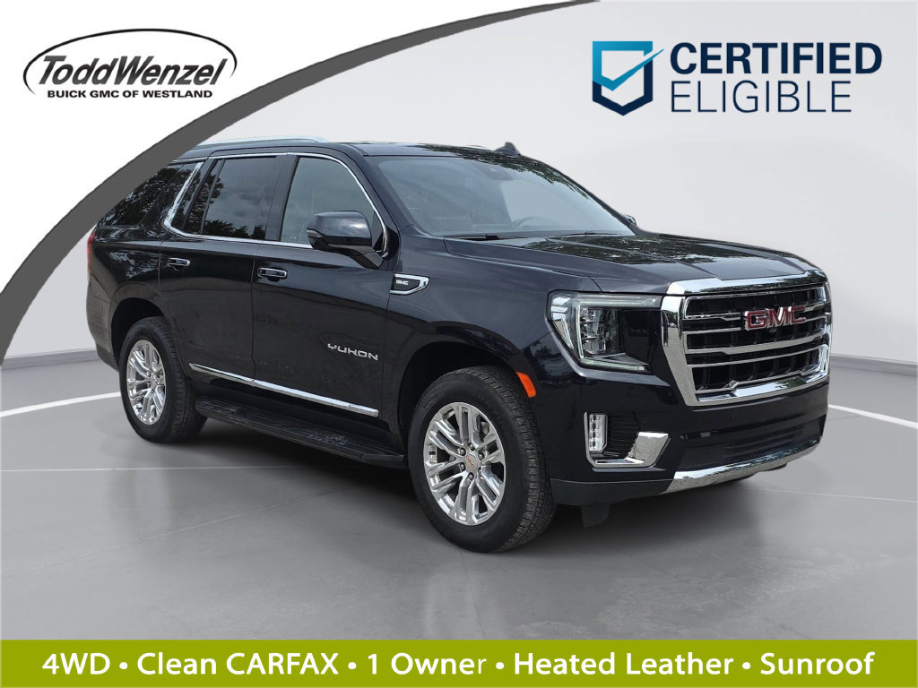 Certified 2023 GMC Yukon SLT w/ SLT Premium Package AWD/4WD image 1