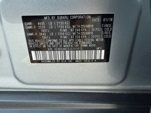 Used 2018 Subaru Outback 2.5i Limited image 29