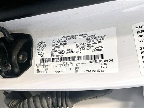 Used 2019 Ford F150 Lariat w/ Equipment Group 502A Luxury AWD/4WD image 18