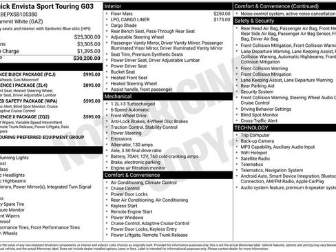 Used 2025 Buick Envista Sport Touring w/ Experience Buick Package FWD image 4
