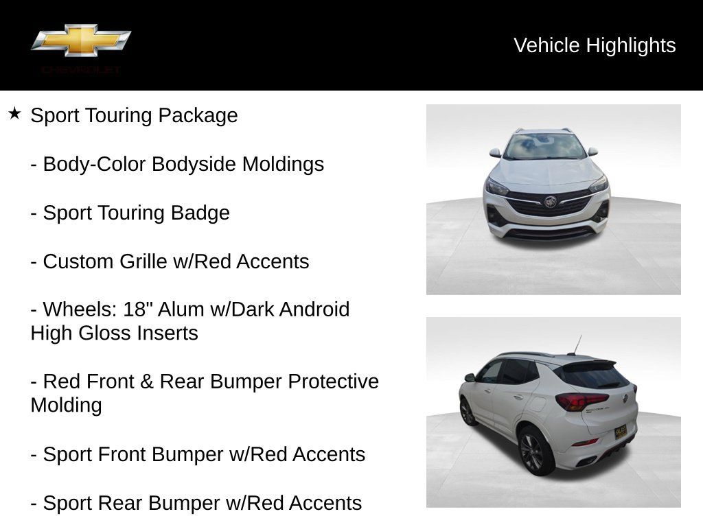 Used 2023 Buick Encore GX Select w/ Sport Touring Package AWD/4WD image 15