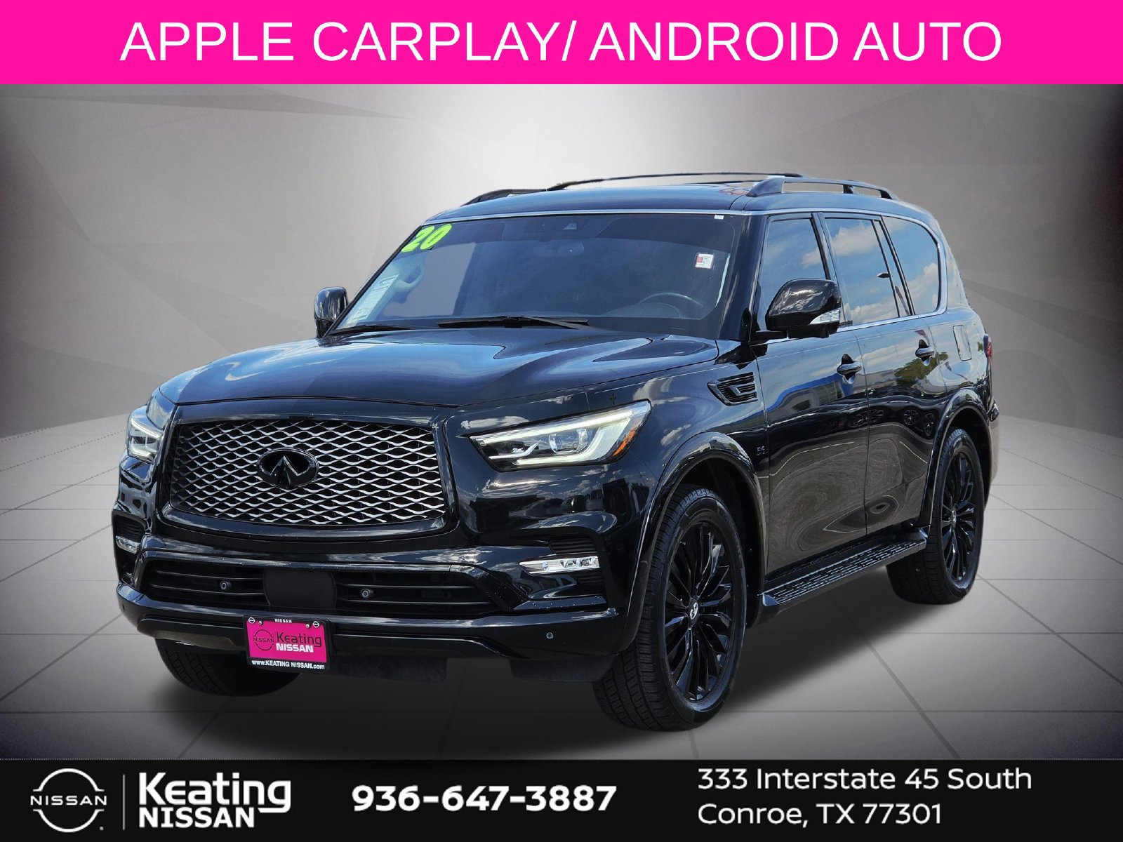 Used 2020 INFINITI QX80 Luxe w/ All-Season Package RWD image 4
