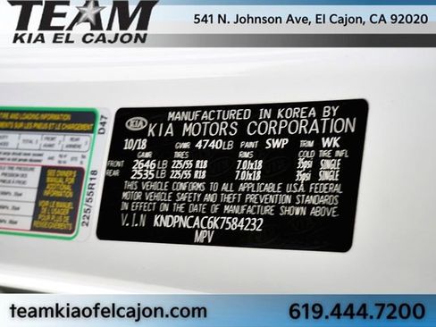 Certified 2019 Kia Sportage EX AWD/4WD image 32