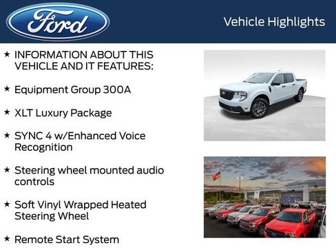New 2025 Ford Maverick XLT w/ XLT Luxury Package image 4