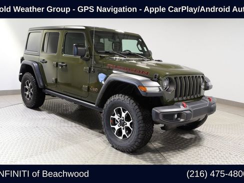 Used 2021 Jeep Wrangler Unlimited Rubicon AWD/4WD image 1