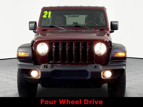 Used 2021 Jeep Wrangler Unlimited Sport AWD/4WD image 2