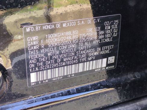 Used 2025 Honda HR-V Sport image 35