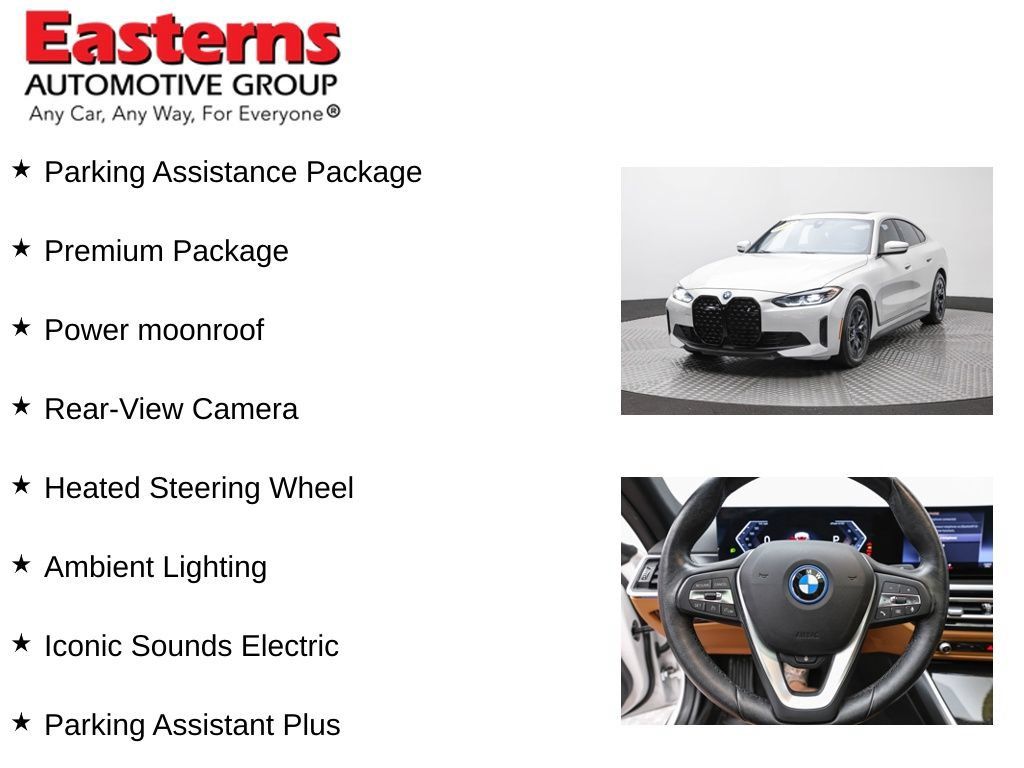 Used 2023 BMW i4 eDrive35 w/ Premium Package RWD image 11