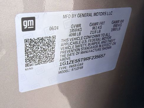 Used 2024 Chevrolet Malibu LT FWD image 21