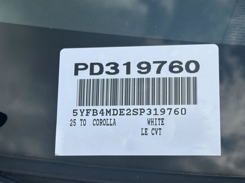 Certified 2025 Toyota Corolla LE FWD image 14