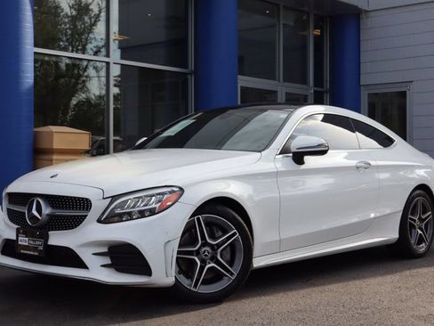 Used 2019 Mercedes-Benz C 300 4MATIC Coupe w/ AMG Line image 1