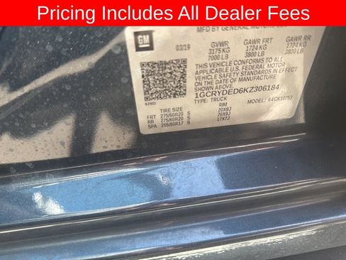 Used 2019 Chevrolet Silverado 1500 LT w/ All-Star Edition AWD/4WD image 10