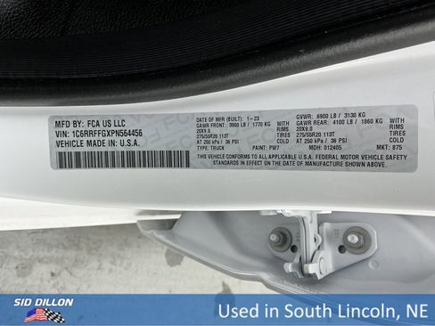 Used 2023 RAM 1500 Big Horn image 13