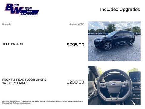 Used 2023 Ford Escape ST-Line Select w/ Tech Pack #1 AWD/4WD image 3
