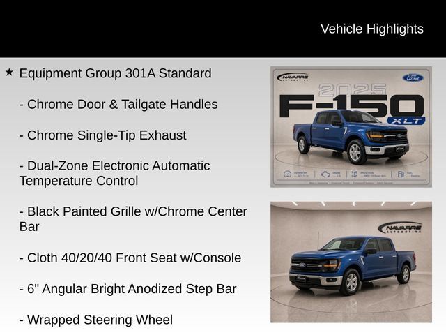 Used 2025 Ford F150 XLT w/ Equipment Group 301A Standard AWD/4WD image 5