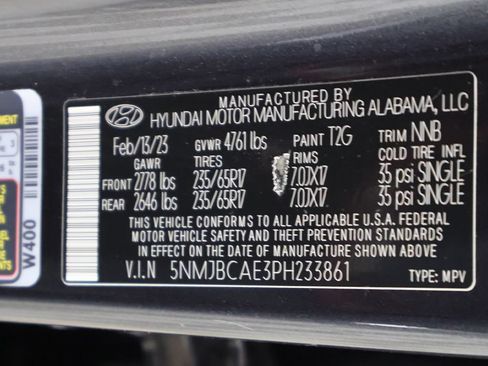 Used 2023 Hyundai Tucson SEL AWD/4WD image 47