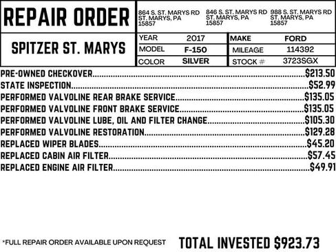 Used 2017 Ford F150 XLT w/ Equipment Group 302A Luxury image 2