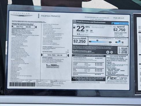 New 2026 Chrysler Pacifica Pinnacle image 18