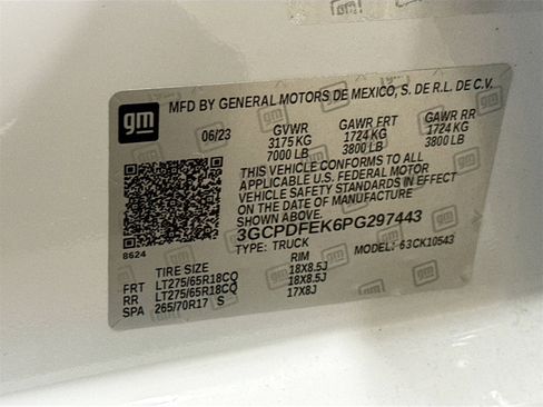 Used 2023 Chevrolet Silverado 1500 LT Trail Boss w/ Protection Package image 32