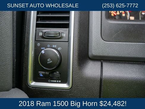 Used 2018 RAM 1500 Big Horn AWD/4WD image 37
