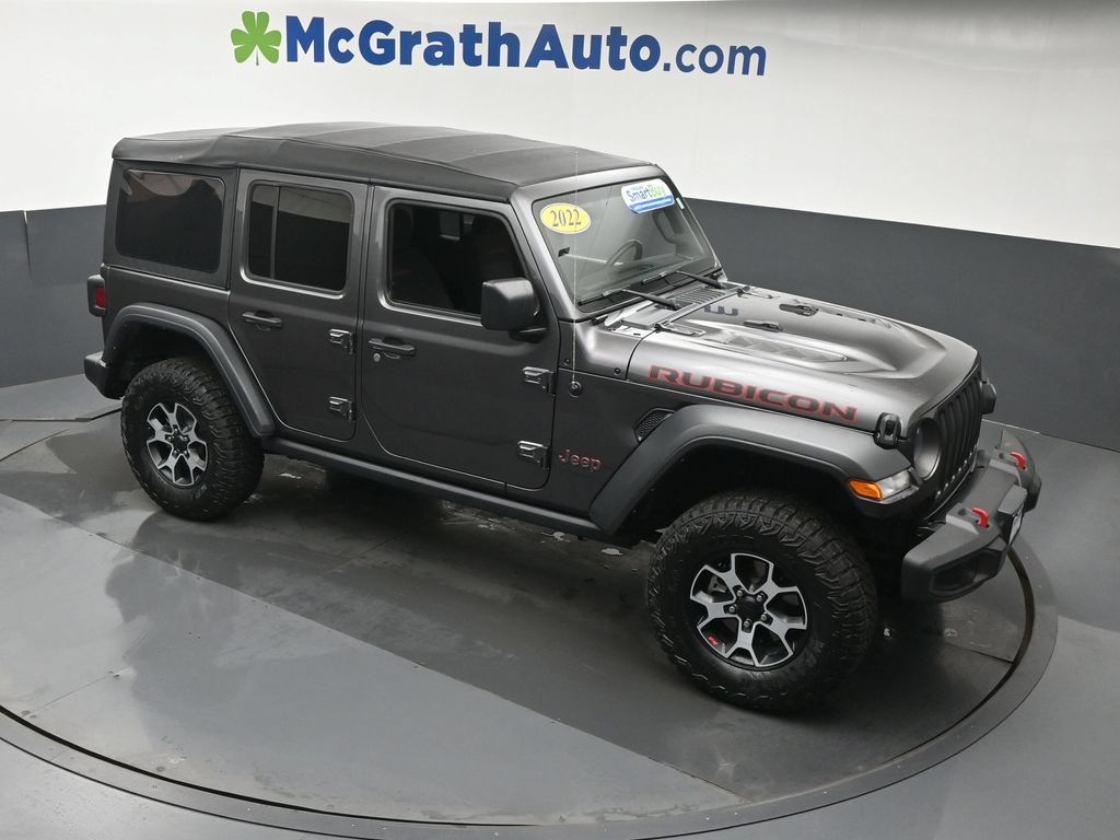 Used 2022 Jeep Wrangler Unlimited Rubicon w/ Cold Weather Group AWD/4WD image 3