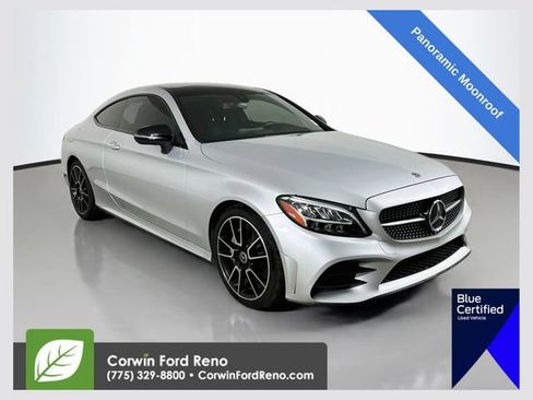 Used 2019 Mercedes-Benz C 300 Coupe w/ AMG Line image 1