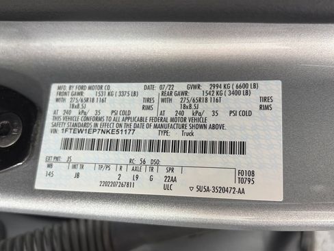 Certified 2022 Ford F150 XL w/ STX Appearance Package AWD/4WD image 9