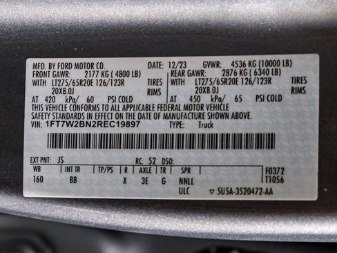 Used 2024 Ford F250 Platinum AWD/4WD image 61