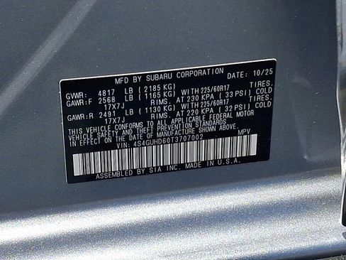 Certified 2026 Subaru Crosstrek 2.0i Premium AWD/4WD image 25