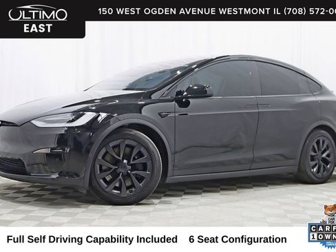 Used 2022 Tesla Model X Plaid AWD/4WD image 1