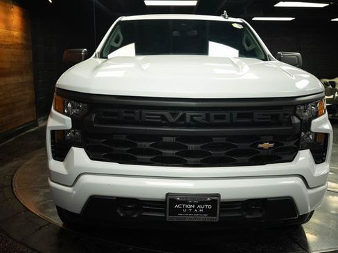 Used 2023 Chevrolet Silverado 1500 Custom w/ LPO, Dark Essentials Package AWD/4WD image 3