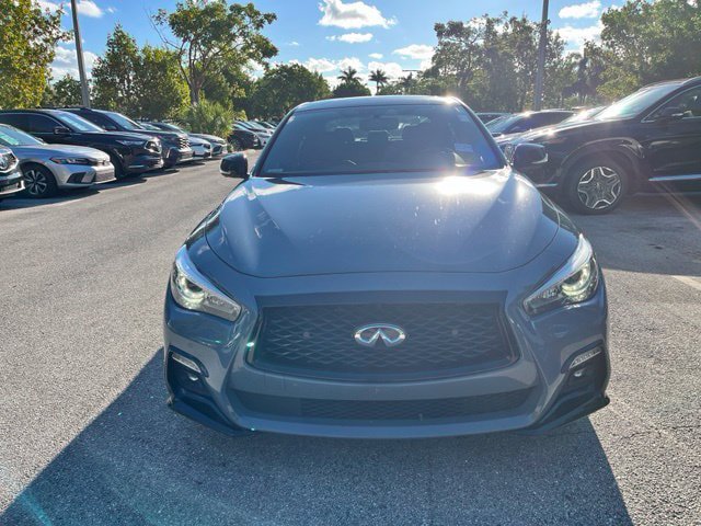 Used 2023 INFINITI Q50 Red Sport 400 RWD image 2