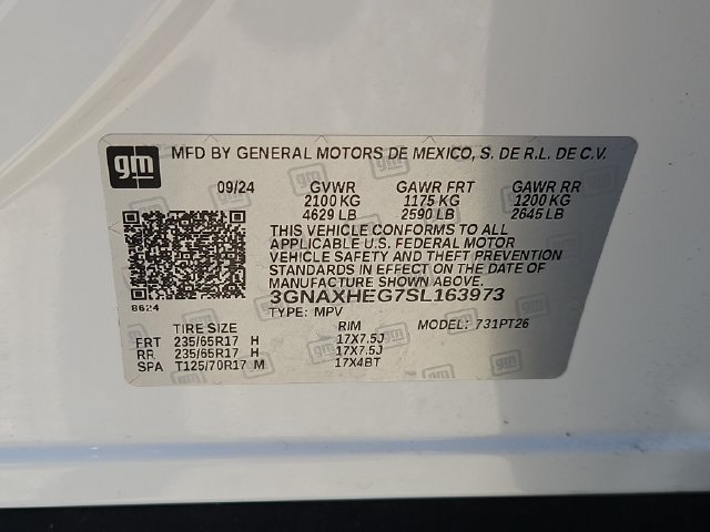 Used 2025 Chevrolet Equinox LT w/ Convenience Package II FWD image 31
