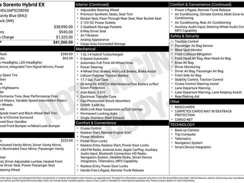 Certified 2023 Kia Sorento EX AWD/4WD image 36
