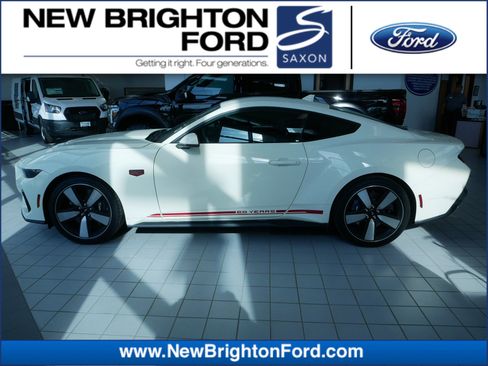 Certified 2025 Ford Mustang GT Premium w/ 60th Anniversary Package RWD image 1