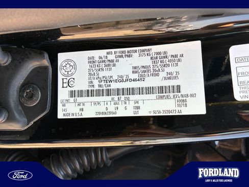 Used 2018 Ford F150 Lariat w/ Equipment Group 502A Luxury AWD/4WD image 25