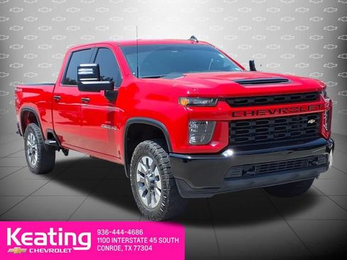 Used 2022 Chevrolet Silverado 2500 Custom w/ Custom Convenience Package AWD/4WD image 3