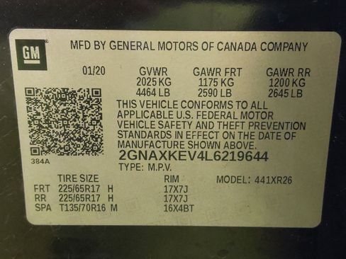 Used 2020 Chevrolet Equinox LT image 33