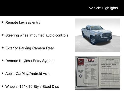 Used 2022 Toyota Tacoma SR image 6