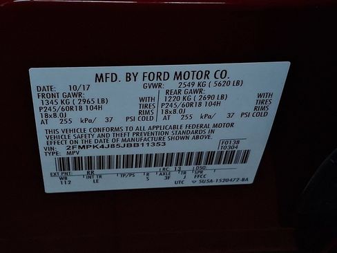 Used 2018 Ford Edge SEL w/ Equipment Group 201A AWD/4WD image 26