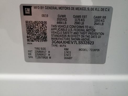 Used 2020 Chevrolet Equinox LS w/ LS Convenience Package FWD image 33