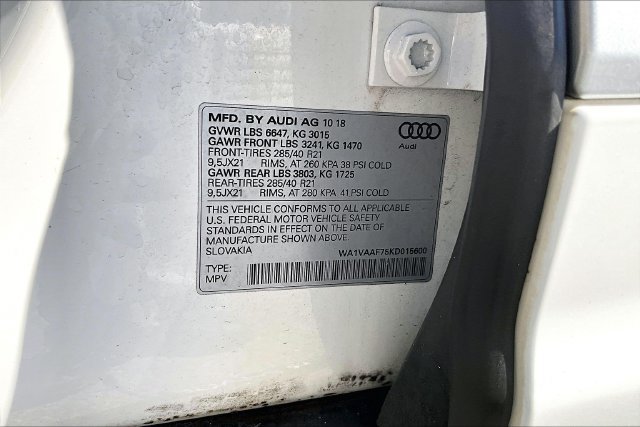 Used 2019 Audi Q7 3.0T Prestige w/ Prestige Package AWD/4WD image 4