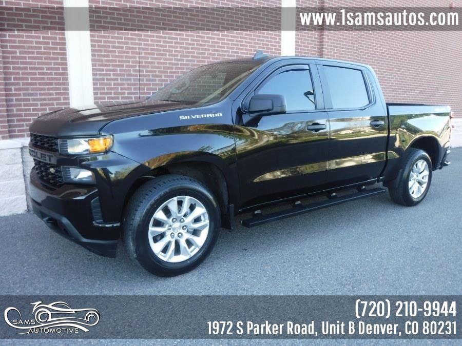 Used 2021 Chevrolet Silverado 1500 Custom AWD/4WD image 1