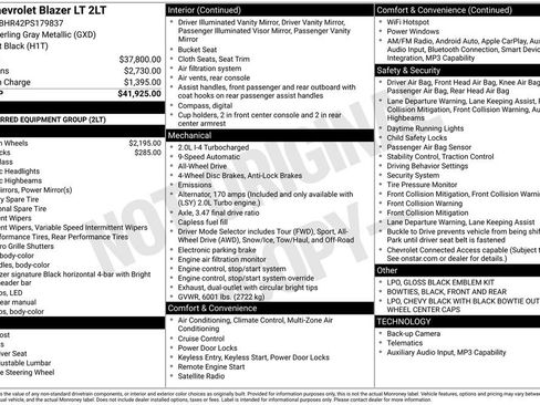 Used 2023 Chevrolet Blazer LT image 40